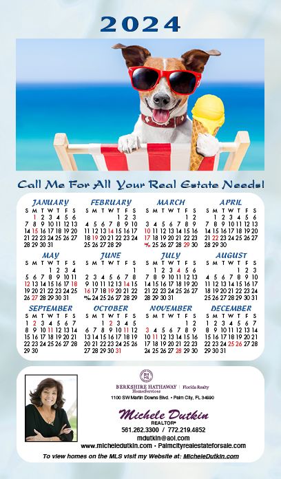 Real Estate Jumbo Postcard Calendars